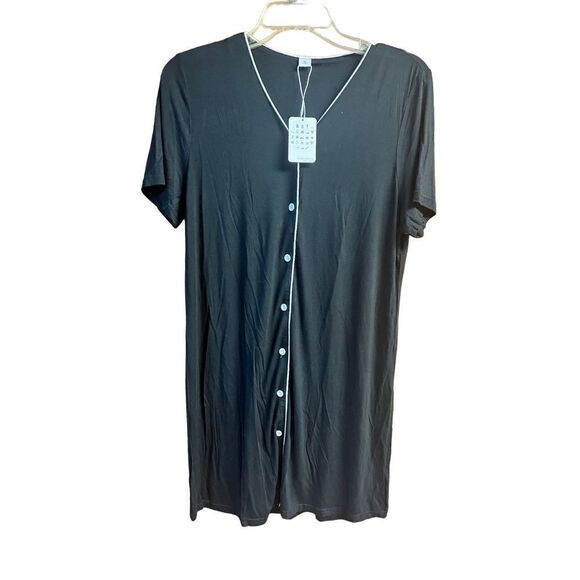 đ„5/20đ„âSwomoaâButtonâdownââNightshirtâSzâSâNWT - Picture 1 of 6